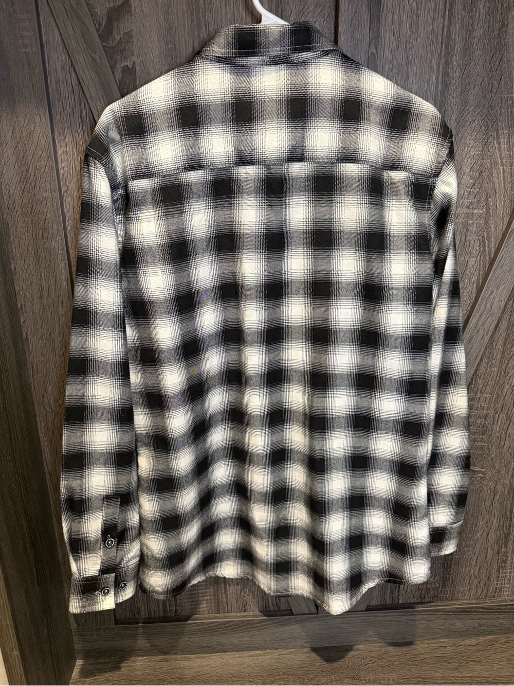 DIXXON Black & White Plaid Button-Down Shirt - Picture 2 of 2